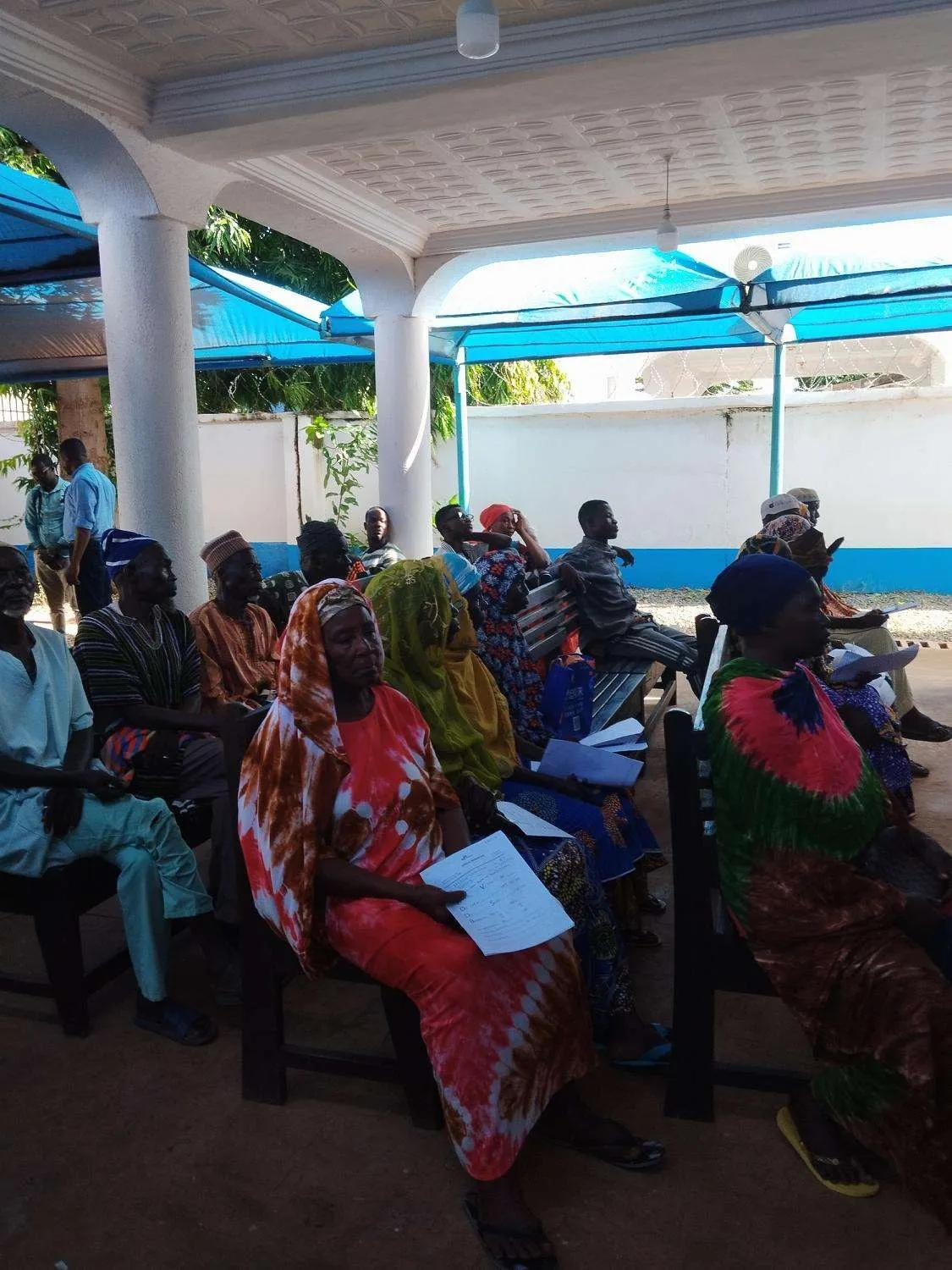 Eye-surgery mission, West Africa