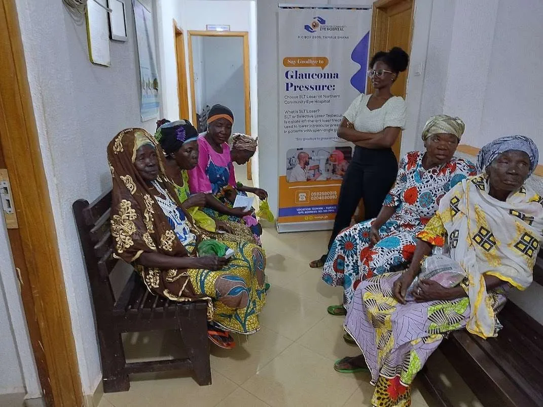 Cataract patients awaiting surgery
