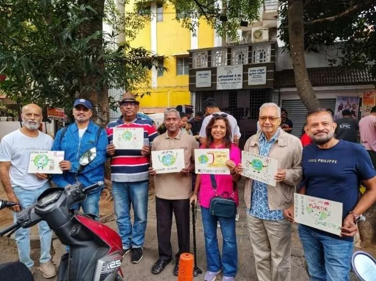 “Half Dosa” plastic-awareness campaign